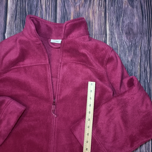 LL Bean full zip women's robe size large - Picture 3 of 8